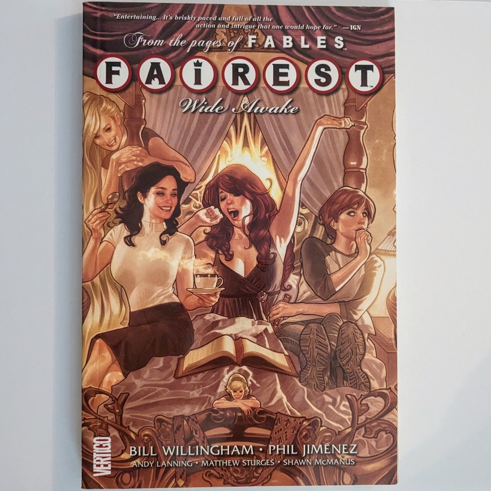 Fairest - Wide Awake Graphic Novel - Vertigo Comics Fables Spinoff